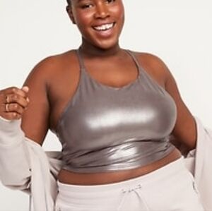 Powersoft Light Support Sports Bra and Bike Shorts Combo Size 4X